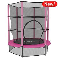 Батут UNIX line Kids 4,6 ft Pink (140 cm)