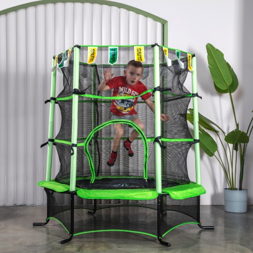 Батут DFC JUMP KIDS 55" зеленый фото 11 Батут DFC JUMP KIDS 55" зеленый фото 11