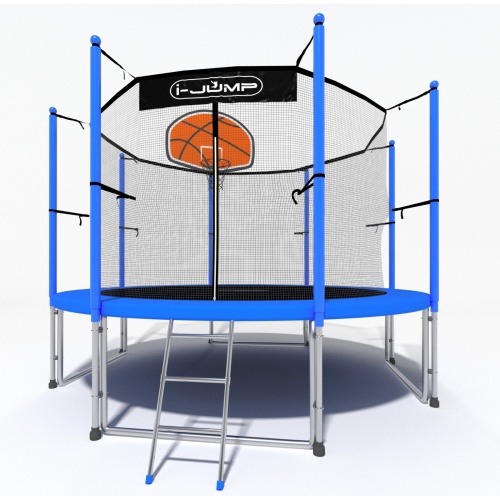 Батут i-Jump Basket 6ft blue фото 6