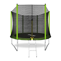 ARLAND Батут  10FT с внешней страховочной сеткой и лестницей (Light green) (СВЕТЛО-ЗЕЛЕНЫЙ)