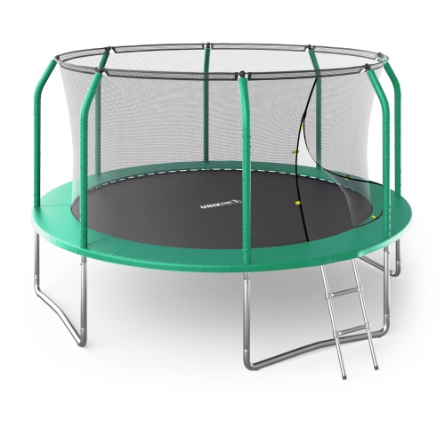Батут UNIX Line SUPREME BASIC 12 ft (green) Батут UNIX Line SUPREME BASIC 12 ft (green)