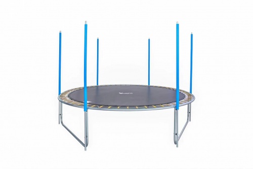 Батут FunFit 8 FT 252 см PRO синий фото 8