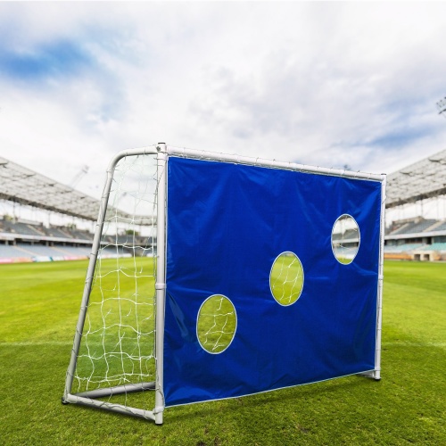 Ворота игровые DFC GOAL240T 240x150x65cm с тентом для отрабатывания ударов Ворота игровые DFC GOAL240T 240x150x65cm с тентом для отрабатывания ударов