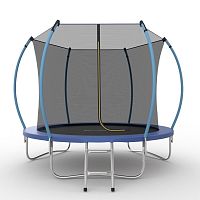 EVO JUMP Internal 10ft (Blue) Батут с внутренней сеткой и лестницей, диаметр 10ft (синий)