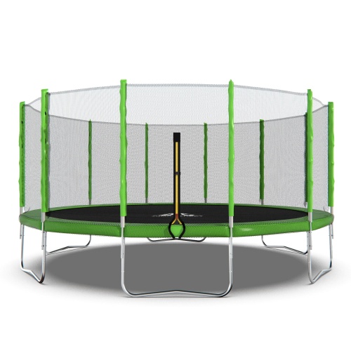 Батут DFC Trampoline Fitness с сеткой 16ft фото 3