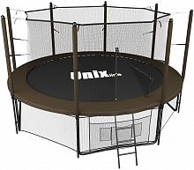 Батут UNIX line Black&Brown 10 ft (inside)