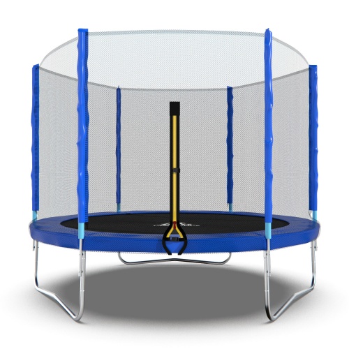 Батут DFC Trampoline Fitness с сеткой 10ft фото 3