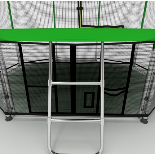 Батут i-Jump Elegant 8ft green фото 7