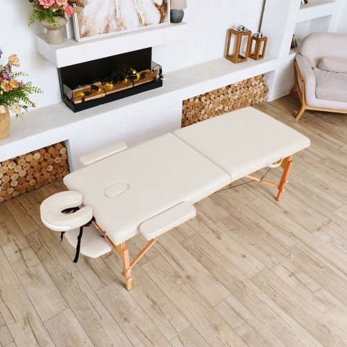 Массажный стол DFC NIRVANA Relax, (Optima)186 x 60 см, кремовый фото 11