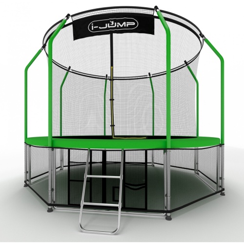 Батут i-Jump Elegant 8ft green фото 6