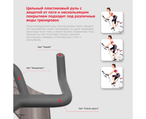Велотренажер YESOUL Smart Spinning bike V1 PLUSE белый фото 6 Велотренажер YESOUL Smart Spinning bike V1 PLUSE белый фото 6