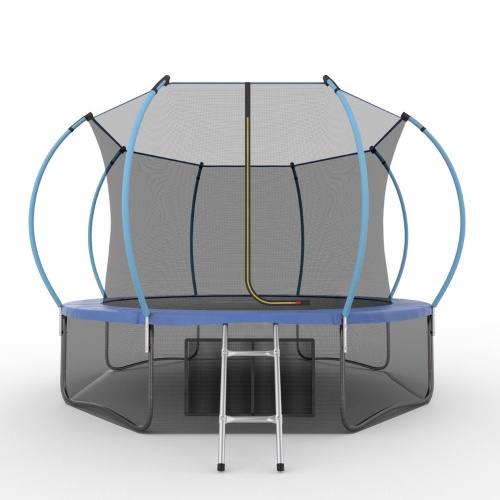 EVO JUMP Internal 12ft (Blue) + Lower net. Батут с внутренней сеткой и лестницей, диаметр 12ft (синий) + нижняя сеть EVO JUMP Internal 12ft (Blue) + Lower net. Батут с внутренней сеткой и лестницей, диаметр 12ft (синий) + нижняя сеть