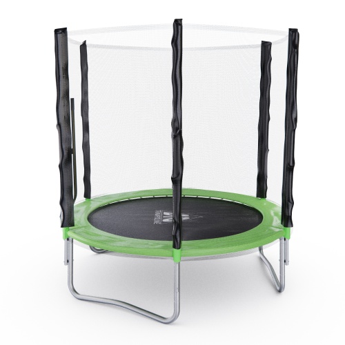 Батут DFC TRAMPOLINE TRIO 6FT зелёный фото 4