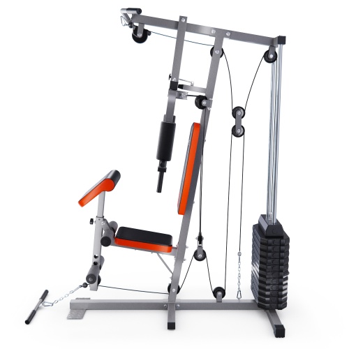 Силовой комплекс DFC HomeGym D7001-60 / стек 60 кг фото 4 Силовой комплекс DFC HomeGym D7001-60 / стек 60 кг фото 4