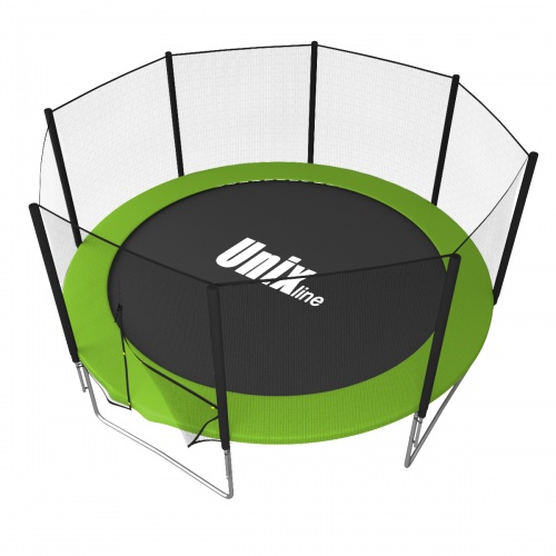 Батут UNIX line Simple 10 ft Green (outside) фото 3 Батут UNIX line Simple 10 ft Green (outside) фото 3