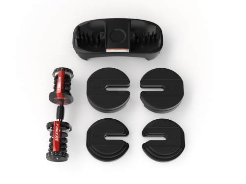 Гантель со ступенчатой регулировкой Unixfit 24kg фото 5
