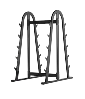 BRONZE GYM H-039 Подставка для грифов (ЧЁРНЫЙ)