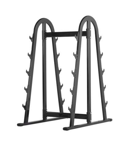 BRONZE GYM H-039 Подставка для грифов (ЧЁРНЫЙ)