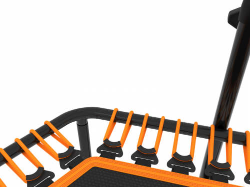 Батут спортивный UNIX Line FITNESS Orange (130 cm) фото 7