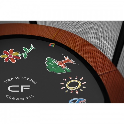 Каркасный батут Clear Fit FamilyHop 8Ft фото 11 Каркасный батут Clear Fit FamilyHop 8Ft фото 11