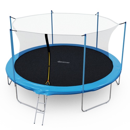 Батут каркасный с сеткой DFC Kondition 16 ft с лестницей ( 2 короба ) Батут каркасный с сеткой DFC Kondition 16 ft с лестницей ( 2 короба )