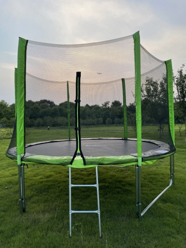 Батут FunFit 8 FT 252 см PRO зеленый фото 13 Батут FunFit 8 FT 252 см PRO зеленый фото 13