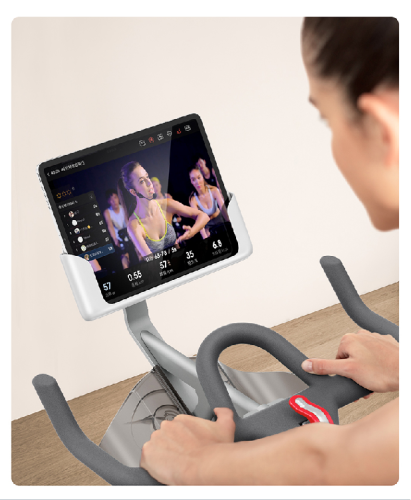 Велотренажер YESOUL Smart Spinning bike V1 белый фото 7