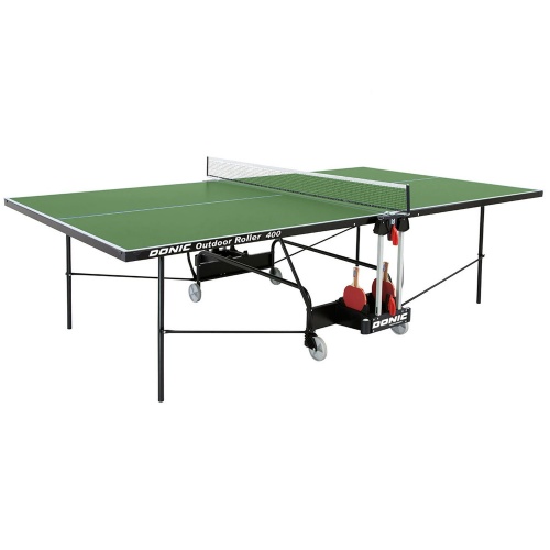 Теннисный стол DONIC OUTDOOR ROLLER 400 GREEN Теннисный стол DONIC OUTDOOR ROLLER 400 GREEN
