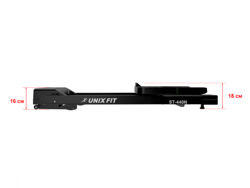 Беговая дорожка UNIXFIT ST-440N Black фото 13
