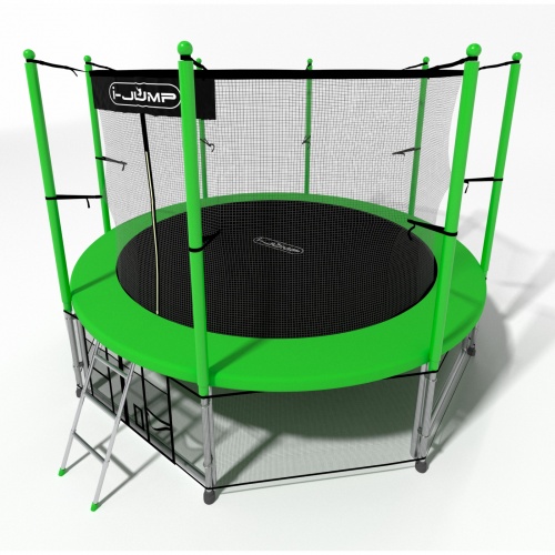 Батут i-Jump Classic 10ft green фото 3