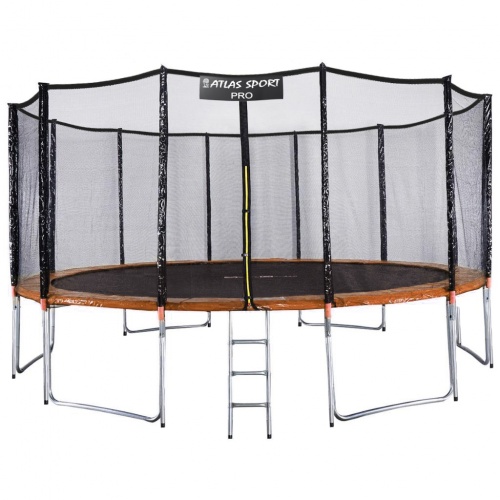 Батут Atlas Sport 490 см (16ft) PRO ORANGE Батут Atlas Sport 490 см (16ft) PRO ORANGE