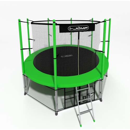Батут i-Jump Classic 10ft green фото 2
