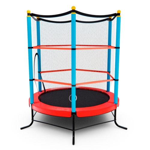 Батут детский DFC SMRKIDS 55" с сеткой, RED фото 4 Батут детский DFC SMRKIDS 55" с сеткой, RED фото 4