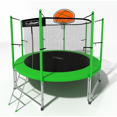 Батут i-Jump Basket 6ft green фото 4