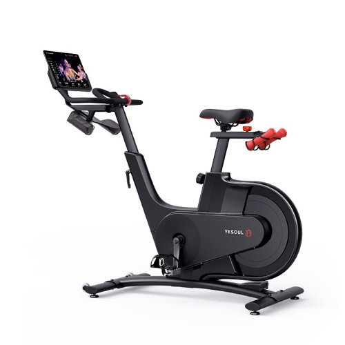 Велотренажер YESOUL Smart Spinning bike V1 белый фото 4