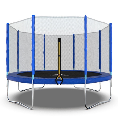 Батут DFC Trampoline Fitness с сеткой 12ft фото 3 Батут DFC Trampoline Fitness с сеткой 12ft фото 3