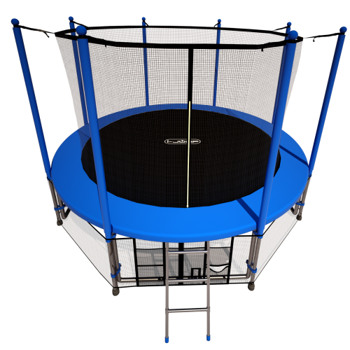 Батут i-Jump Classic 12ft blue фото 4