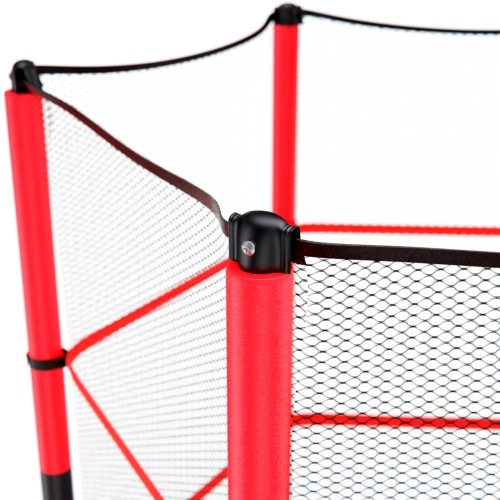 Батут детский DFC TRAMPOLINE-RED 55" с сеткой фото 9