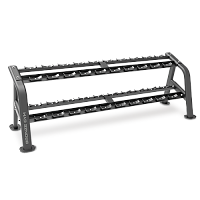 BRONZE GYM BR-1025 Стойка для гантелей (10 пар)