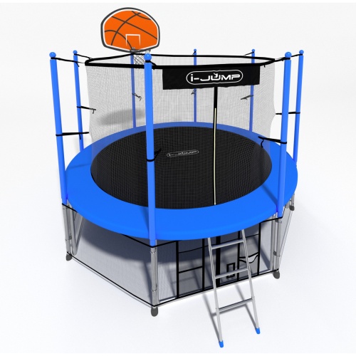 Батут i-Jump Basket 10ft blue фото 2