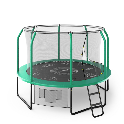Батут UNIX line SUPREME GAME 10 ft (green) фото 13
