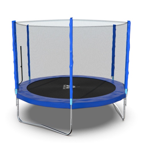 Батут DFC Trampoline Fitness с сеткой 10ft фото 5