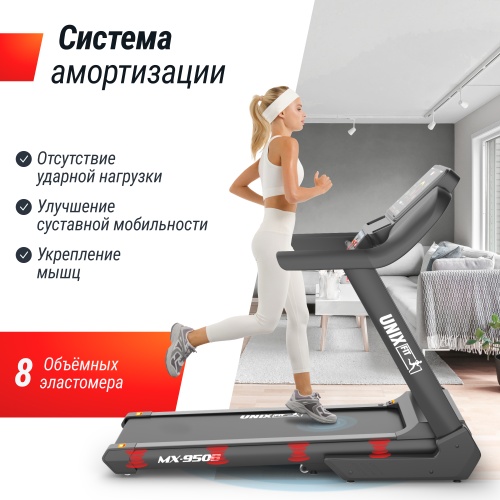 Беговая дорожка UNIX Fit MX-950B фото 7
