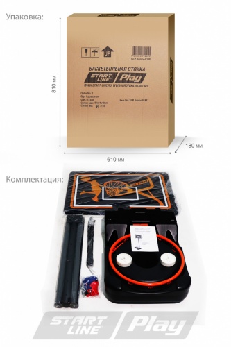 Баскетбольная стойка SLP Junior 018FB фото 4