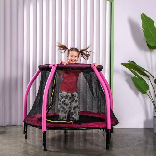 Батут DFC JUMP KIDS 48" розовый фото 11 Батут DFC JUMP KIDS 48" розовый фото 11