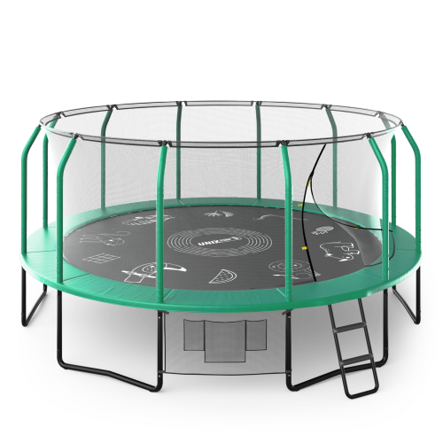 Батут UNIX line SUPREME GAME 16 ft (green) фото 13