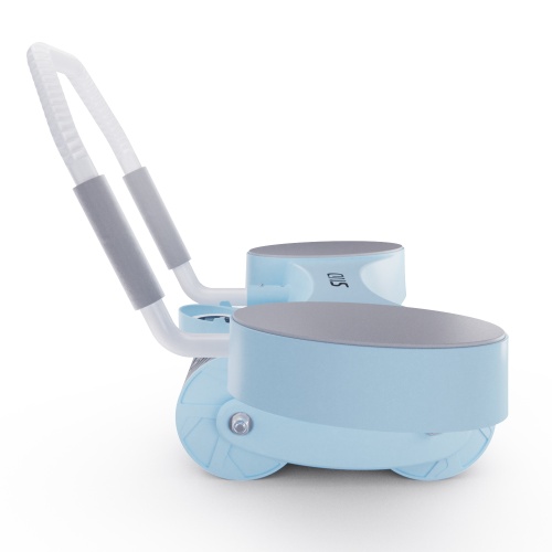 Тренажёр для пресса AB Roller SND голубой с ковриком  45 х 30 x 3.5 cм фото 4