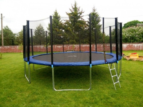 Батут Atlas Sport 490 см (16ft) PRO BLUE фото 3