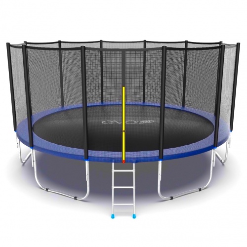 EVO JUMP External 16ft (Blue) Батут с внешней сеткой и лестницей, диаметр 16ft (синий) EVO JUMP External 16ft (Blue) Батут с внешней сеткой и лестницей, диаметр 16ft (синий)