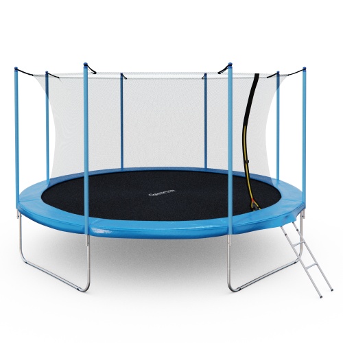 Батут каркасный с сеткой DFC Kondition 14 ft с лестницей фото 5 Батут каркасный с сеткой DFC Kondition 14 ft с лестницей фото 5